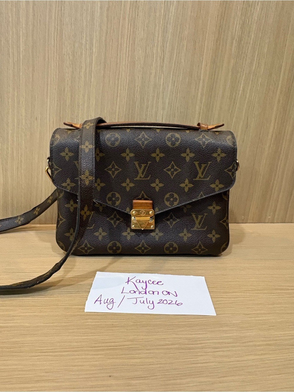 Louis Vuitton Monogram Pochette Metis